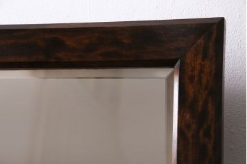 中古　民芸家具　松本民芸家具風　落ち着いた雰囲気の上品なドレッサー(鏡台)(R-046035)