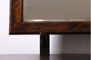 中古　民芸家具　松本民芸家具風　落ち着いた雰囲気の上品なドレッサー(鏡台)(R-046035)