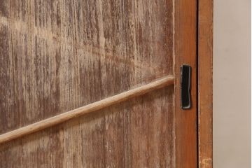 アンティーク家具　昭和初期　レトロな雰囲気漂う下駄箱(戸棚、収納棚)(R046041)