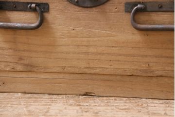 アンティーク家具　明治大正期　ストリップド(剥離)　総桐材　柔らかな木肌が魅力的な小箪笥(小物収納、引き出し)(R-046042)