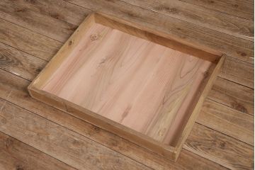 アンティーク家具　大正期　ストリップド(剥離)　天板ケヤキ一枚板　素朴な雰囲気のシンプルな文机(ローテーブル、センターテーブル)(R-046062)