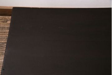アンティーク家具　昭和初期　深みのある木味が魅力のレトロな文机(ローテーブル、センターテーブル)(R-046063)