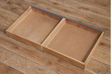 アンティーク家具　昭和中期　ペイント　メンズライクなお部屋に似合う文机(座机)(R-046064)