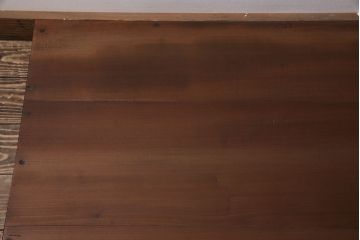 アンティーク家具　昭和中期　ペイント　メンズライクなお部屋に似合う文机(座机)(R-046064)