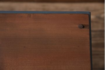 アンティーク家具　昭和中期　ペイント　メンズライクなお部屋に似合う文机(座机)(R-046064)