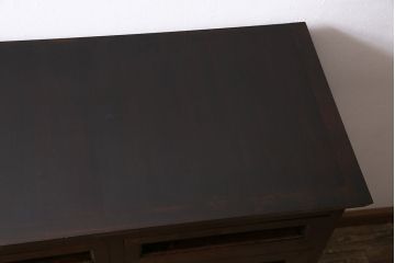 ビンテージ家具　松本民芸家具　503型整理タンス　直線のデザインが目を引くチェスト(引き出し、衣装タンス、ヴィンテージ)(定価約33万円)(R-046079)