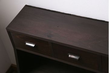 ラフジュ工房オリジナル　すっきりとしたデザインが使い勝手のよい2段重ねのブックシェルフ(本棚、収納棚、ウッドシェルフ)(R-046082)