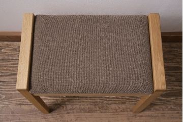 中古　国産　オーク材　ナチュラルテイストにおすすめなスツール(椅子)(R-046083)