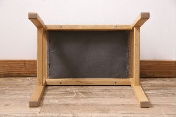 中古　国産　オーク材　ナチュラルテイストにおすすめなスツール(椅子)(R-046083)