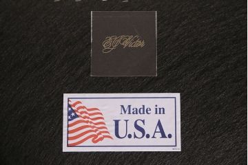 中古　アメリカ製　EJ Victor　優雅なフォルムのハイバックチェア(アームチェア、椅子)(R-046084)