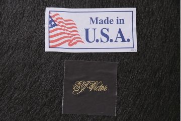 中古　アメリカ製　EJ Victor　優雅なフォルムのハイバックチェア(アームチェア、椅子)(R-046085)