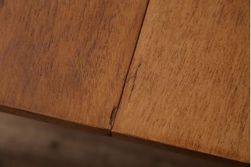 ヴィンテージ家具　北欧ビンテージ　チーク材　シンプルなエクステンションテーブル(ダイニングテーブル)(R-046087)