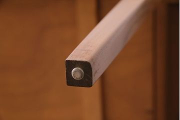 ヴィンテージ家具　北欧ビンテージ　チーク材　シンプルなエクステンションテーブル(ダイニングテーブル)(R-046087)