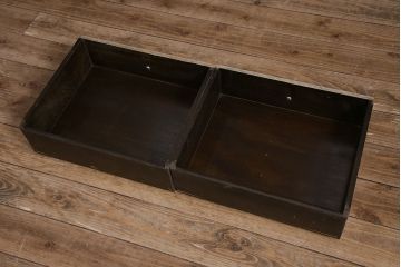 ヴィンテージ家具　ストリップド(剥離)　イギリスビンテージ　ERCOL(アーコール)　パンドラボックス　キャスター付きのコーヒーテーブル(ローテーブル)(R-046091)