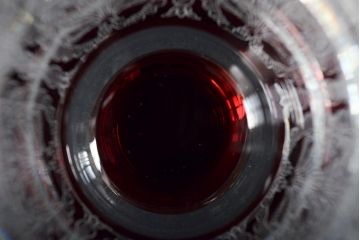 KAGAMI　カガミクリスタル　ワイングラス3点(切子、エッチング)(R-046103)