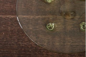 イタリア　ベネチアンガラス　鉢・グラス・プレートなど6点セット(コップ、皿、ヴェネチアングラス、洋食器)(R-046106)