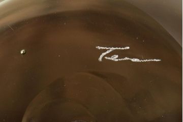 イタリア　ベネチアンガラス　鉢・グラス・プレートなど6点セット(コップ、皿、ヴェネチアングラス、洋食器)(R-046106)