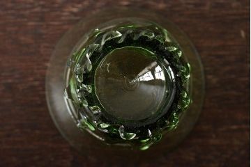 イタリア　ベネチアンガラス　鉢・グラス・プレートなど6点セット(コップ、皿、ヴェネチアングラス、洋食器)(R-046106)