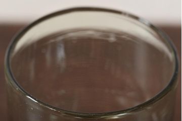 イタリア　ベネチアンガラス　グリーン(緑)　グラス3客セット(サイン、作家物、コップ、洋食器、ヴェネチアングラス)(R-046107)