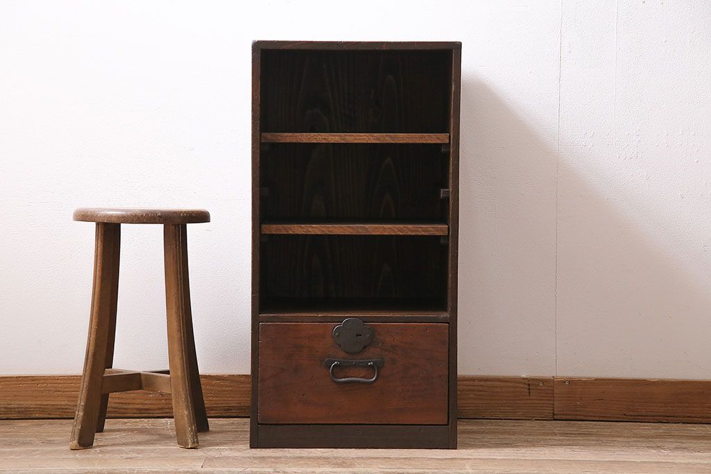 ●関東限定■要問合・2月12日午前お届けで11000円 ●アンティーク　本棚 ○関東限定□要問合・2月12日午前お届けで11000