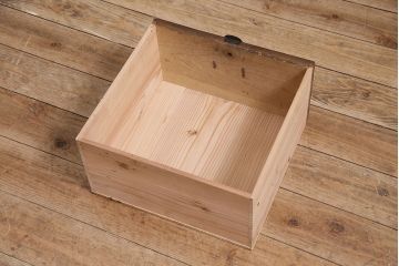 アンティーク家具　明治大正期　引き出し付き　味のある雰囲気が魅力の収納棚(本棚)(R-046119)