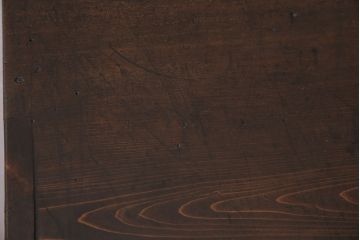 アンティーク家具　明治大正期　引き出し付き　味のある雰囲気が魅力の収納棚(本棚)(R-046119)