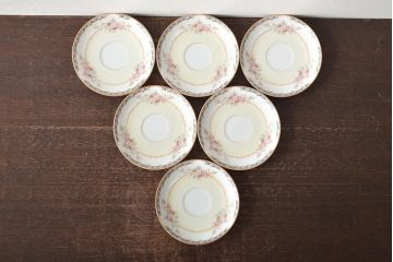 オールドノリタケ　カップ&ソーサー6客セット　共箱(洋食器)(R-046139)