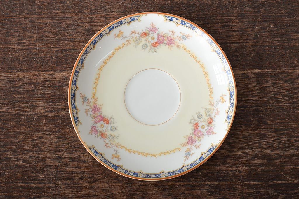 オールドノリタケ　カップ&ソーサー6客セット　共箱(洋食器)(R-046139)