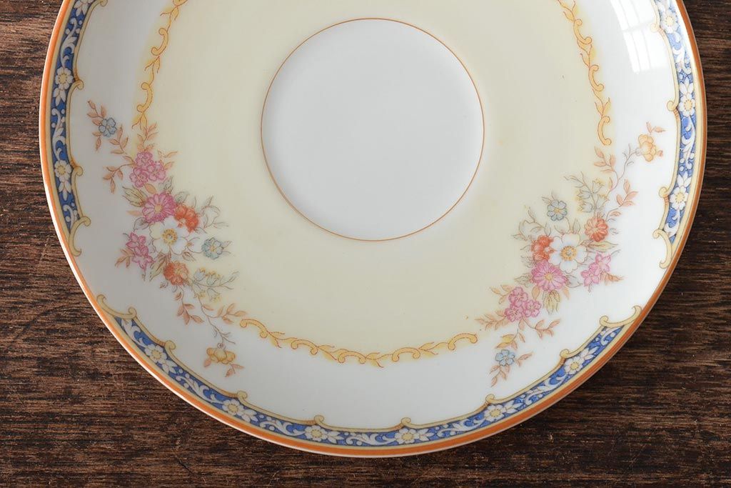 オールドノリタケ　カップ&ソーサー6客セット　共箱(洋食器)(R-046139)