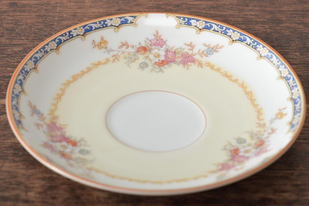 オールドノリタケ　カップ&ソーサー6客セット　共箱(洋食器)(R-046139)