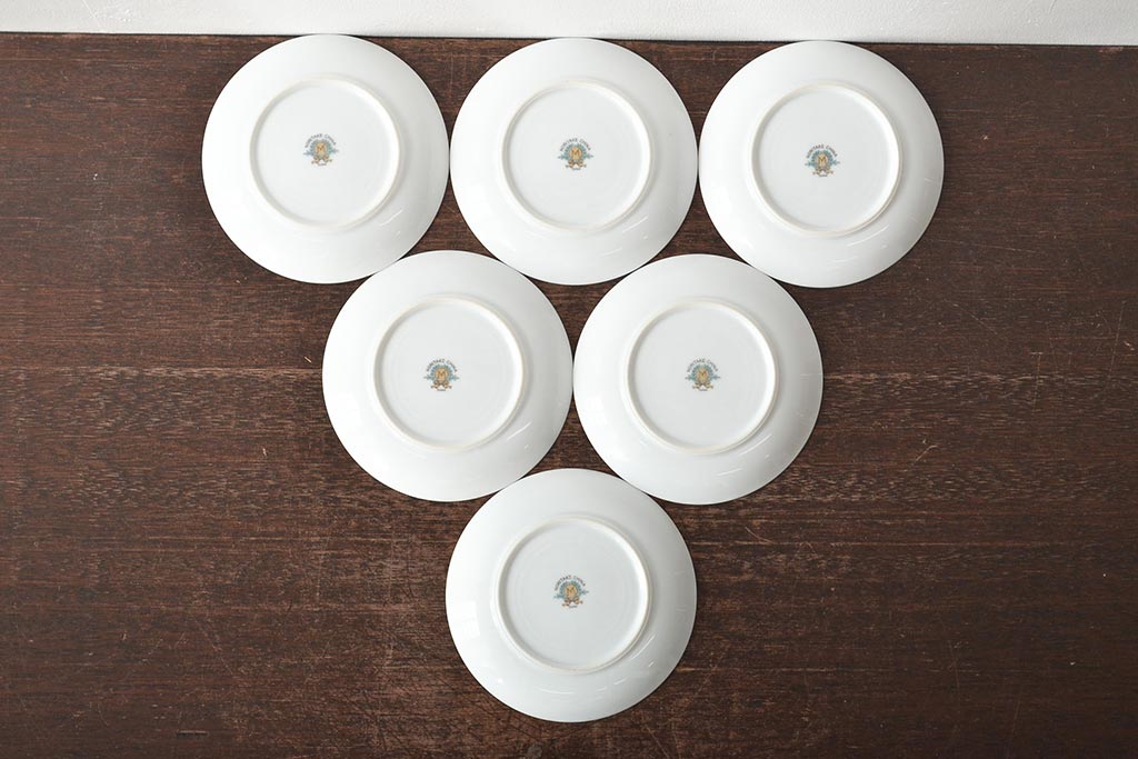 オールドノリタケ　カップ&ソーサー6客セット　共箱(洋食器)(R-046139)