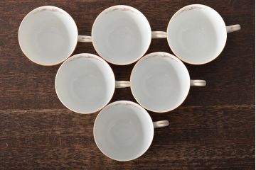 オールドノリタケ　カップ&ソーサー6客セット　共箱(洋食器)(R-046139)