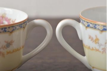 オールドノリタケ　カップ&ソーサー6客セット　共箱(洋食器)(R-046139)