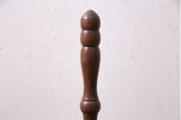 ヴィンテージ雑貨　昭和中期　木の実のような飾りが可愛らしい小物入れ(小物収納、カゴ、ビンテージ)(R-046142)