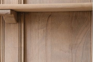 ヴィンテージ家具　イギリスビンテージ　ストリップド(剥離)　ERCOL(アーコール)　Old Colonial(オールドコロニアル)　カップボード(収納棚、食器棚)(R-046143)