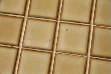 北欧ヴィンテージ　チーク材　レトロなタイルトップのサイドテーブル(テーブル、ビンテージ)(R-046148)