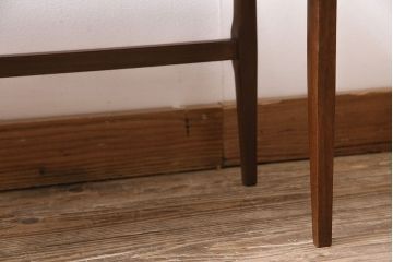 北欧ヴィンテージ　チーク材　レトロなタイルトップのサイドテーブル(テーブル、ビンテージ)(R-046148)