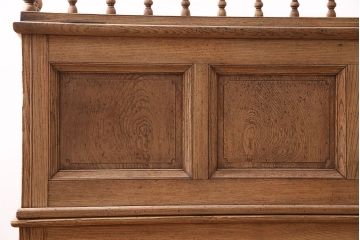 アンティーク家具　大正期　ストリップド(剥離)　総ケヤキ材　引き出し付き　座机にもなる2Wayデスク(両袖机、在宅ワーク、在宅用机、在宅ワーク、在宅用文机、在宅ワーク、在宅用平机、在宅ワーク、在宅用子供机)(R-046150)
