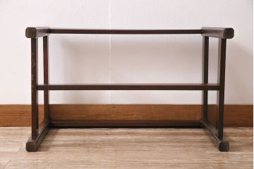 ヴィンテージ家具　北欧ビンテージ　チーク材　天板がお盆にもなるセンターテーブル(サイドーテーブル、テーブル)(R-046151)