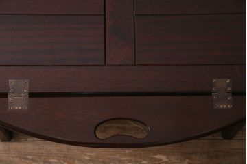 ヴィンテージ家具　北欧ビンテージ　チーク材　天板がお盆にもなるセンターテーブル(サイドーテーブル、テーブル)(R-046151)