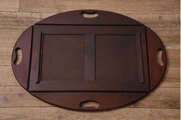 ヴィンテージ家具　北欧ビンテージ　チーク材　天板がお盆にもなるセンターテーブル(サイドーテーブル、テーブル)(R-046151)