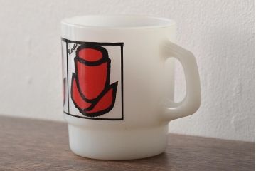 ファイヤーキング　マグカップ　ROSE　ポップフローラル(スタッキングマグ)(R-046163)