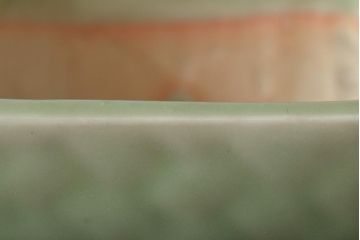 大正〜昭和初期　青磁　植木鉢(陽刻)(R-046164)