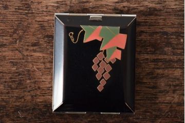 昭和初期　コンパクトミラー5点(トランプ、アールデコ)(R-046167)