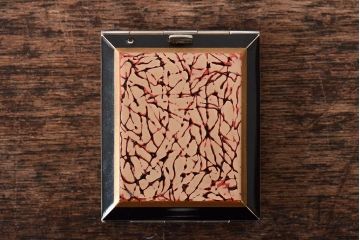 昭和初期　コンパクトミラー5点(トランプ、アールデコ)(R-046167)