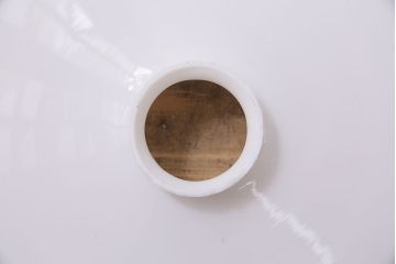 アンティーク照明　戦前　レトロな平笠シェードのペンダントライト2個セット(天井照明、吊り下げ照明、電笠)(R-046182)