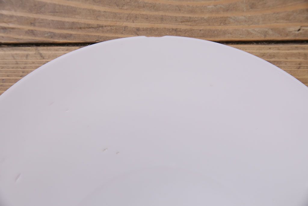 アンティーク照明　戦前　レトロな平笠シェードのペンダントライト2個セット(天井照明、吊り下げ照明、電笠)(R-046182)