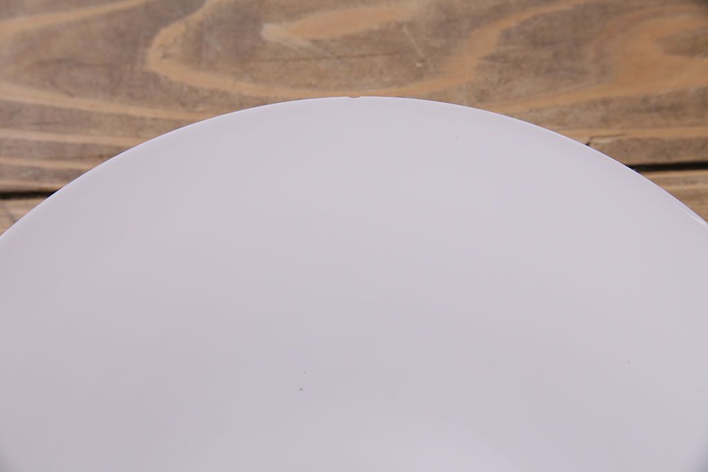 アンティーク照明　戦前　レトロな平笠シェードのペンダントライト2個セット(天井照明、吊り下げ照明、電笠)(R-046182)