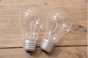 アンティーク照明　戦前　レトロな平笠シェードのペンダントライト2個セット(天井照明、吊り下げ照明、電笠)(R-046182)