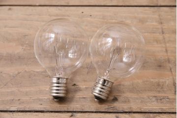 アンティーク照明　戦前　レトロな平笠シェードのペンダントライト2個セット(天井照明、吊り下げ照明、電笠)(R-046185)